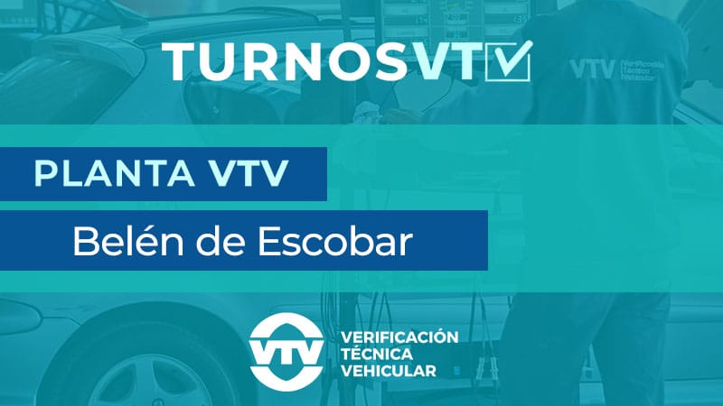 Turno VTV en Belén de Escobar