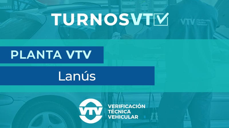 Turno VTV en Lanús