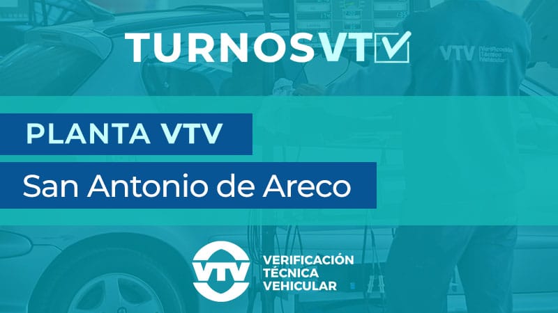 Turno VTV en San Antonio de Areco