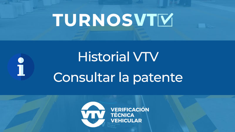 Historial VTV - Comprueba la patente